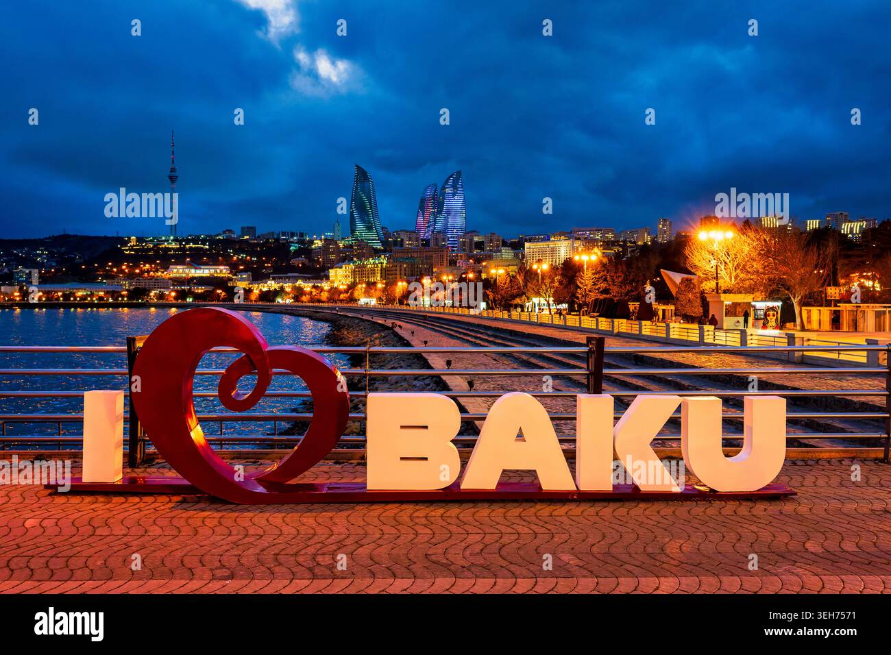 I love baku hi-res stock photography and images - Alamy