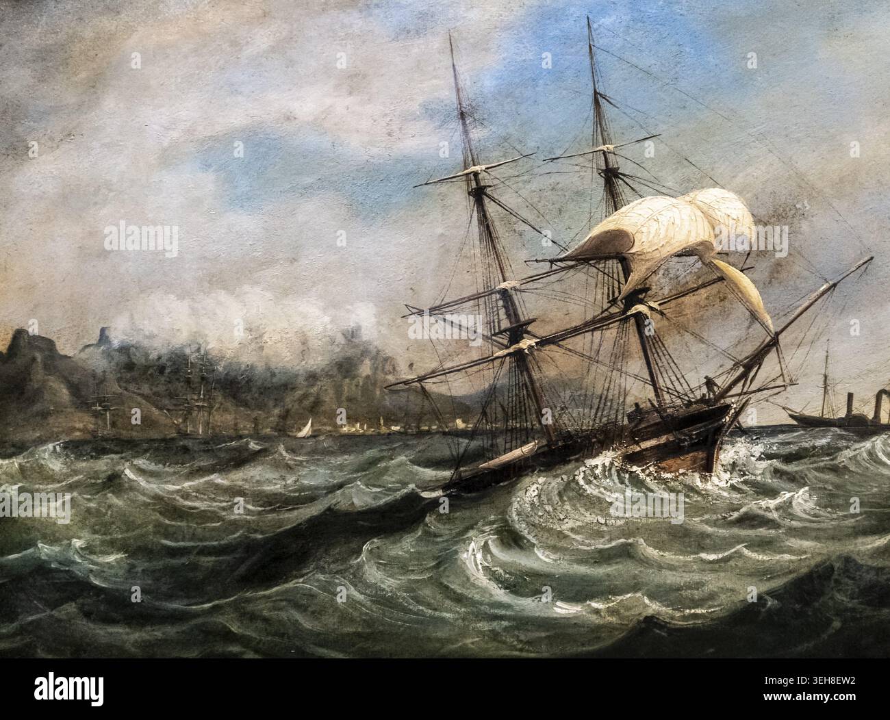 Castle Repaint Cape town historical painting hi-res stock photography and images - Alamy