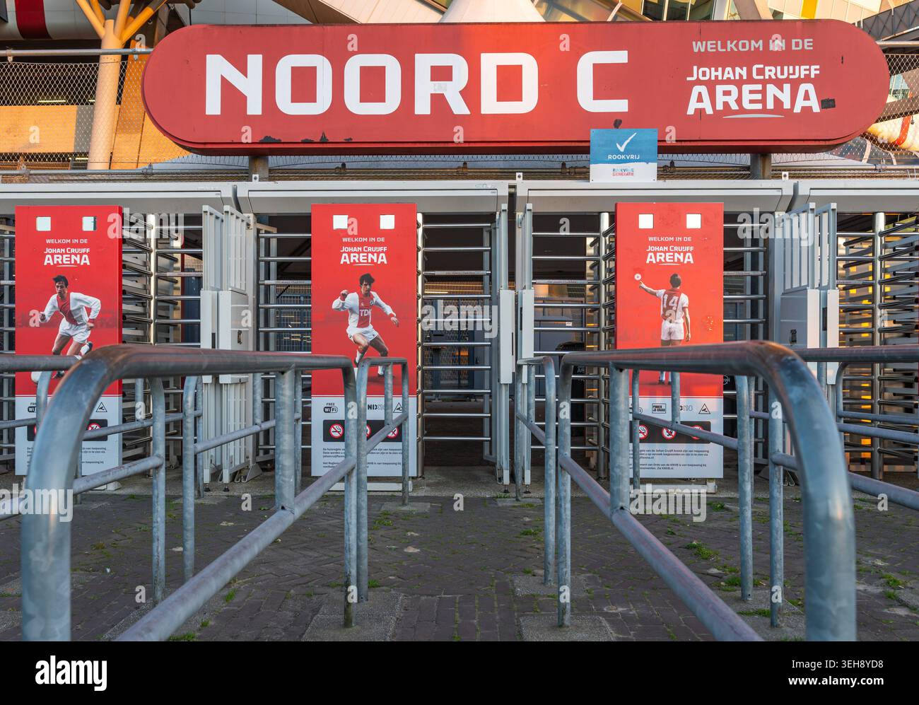 Amsterdam, The Netherlands, 01.05.2026, Entrance Gates and Turnstiles ...