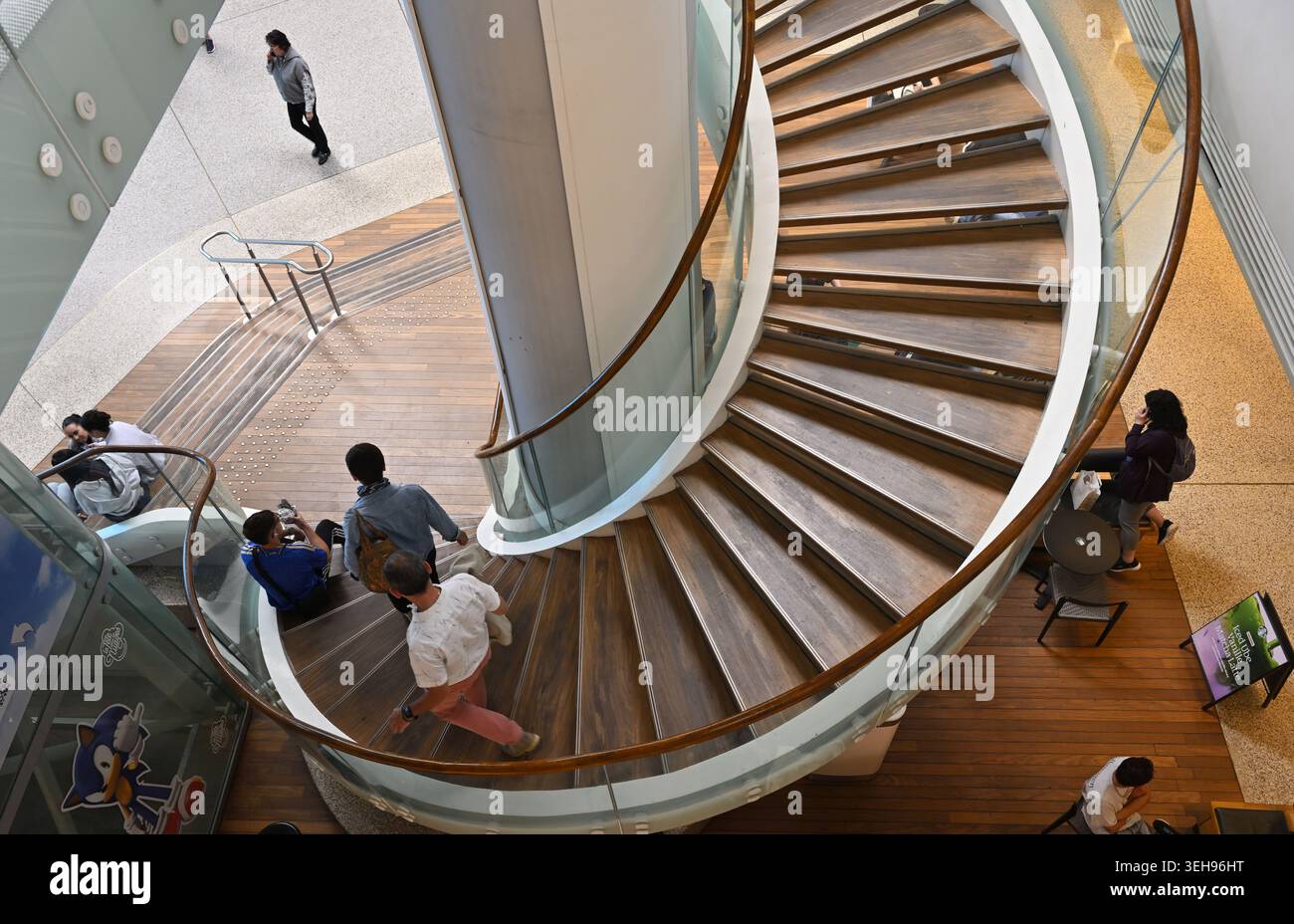 Spiral staircase Stock Photo