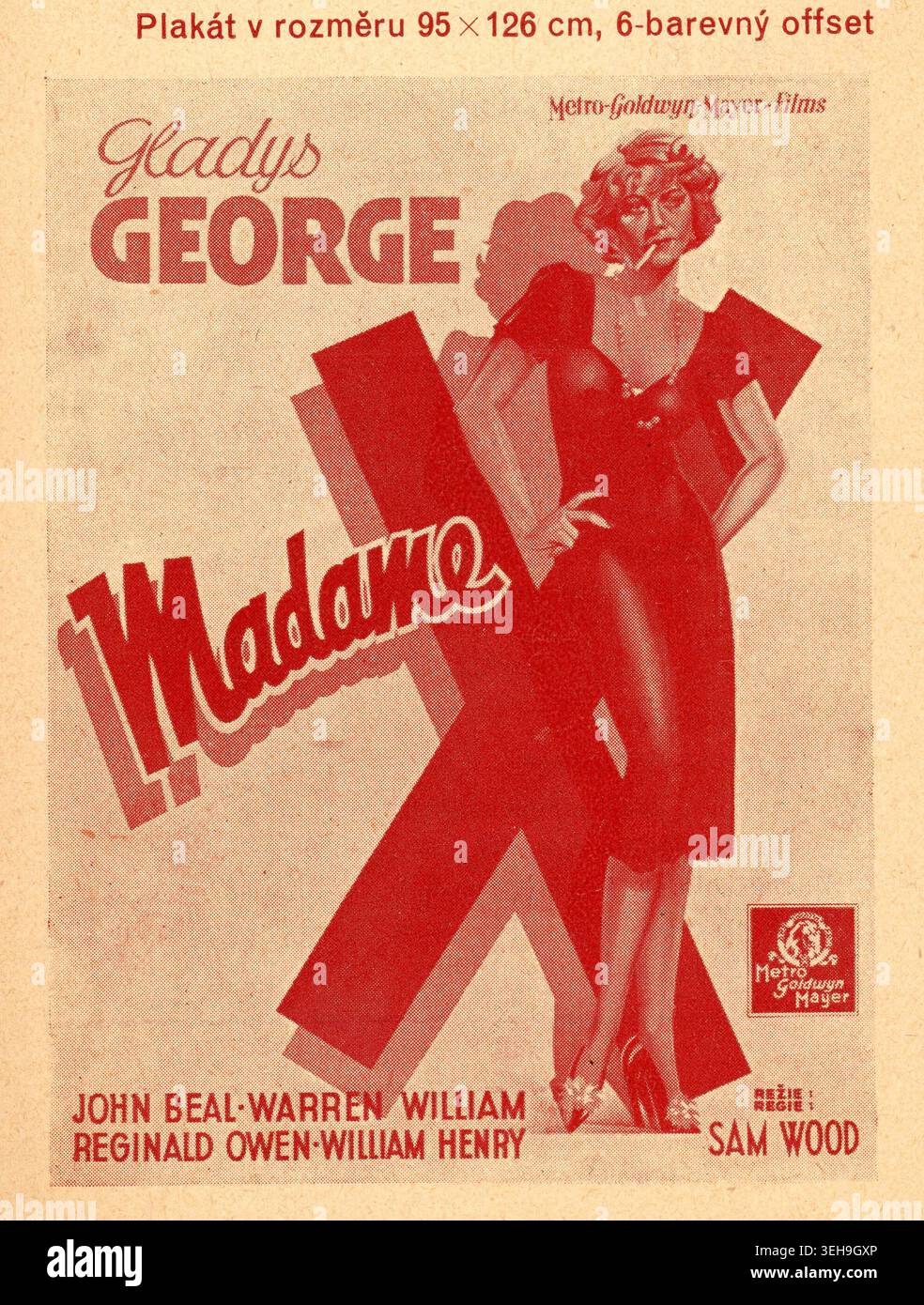 GLADYS GEORGE in MADAME X 1937 director SAM WOOD and (uncredited ...