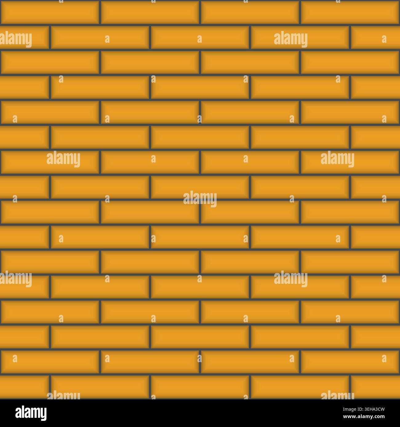 Brickwork seamless pattern vector illustration Stock Vector