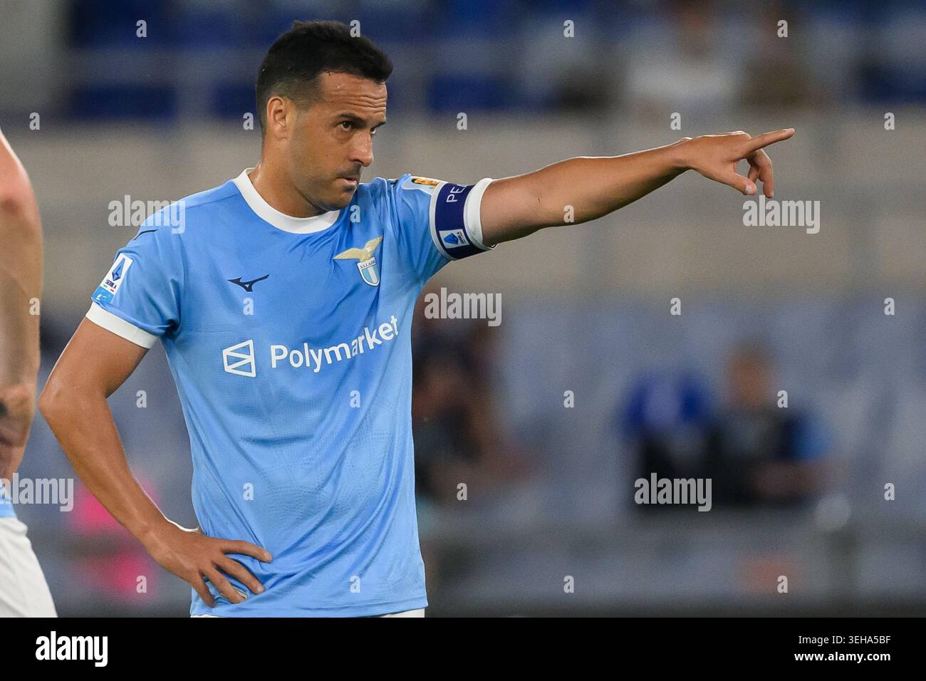 Rome, Italy. 23rd May, 2026. Pedro Eliezer Rodriguez Ledesma of SS Lazio gestures during the Serie A 2025/2026 football match between SS Lazio and Pisa SC 1909 at Stadio Olimpico in Rome (Italy), May 23, 2026. Credit: Insidefoto/Alamy Live News Stock Photo
