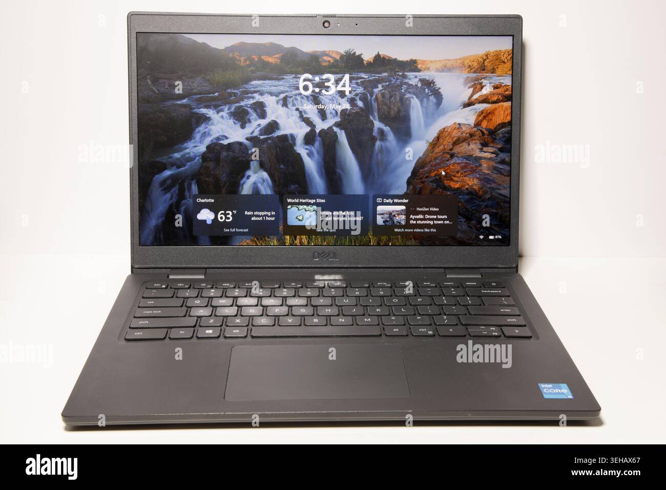Dell Latitude 3420 Laptop Stock Photo