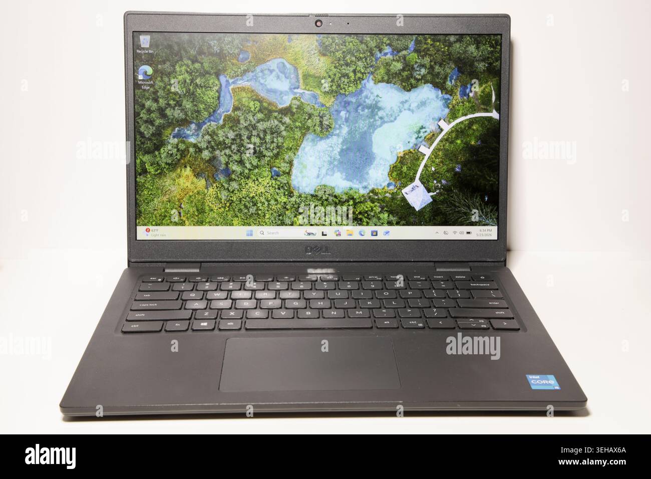 Dell Latitude 3420 Laptop Stock Photo