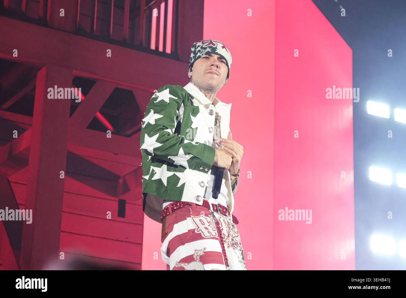 Andrea Arrigoni aka Shiva performs live during his Live 2026 tour at ...