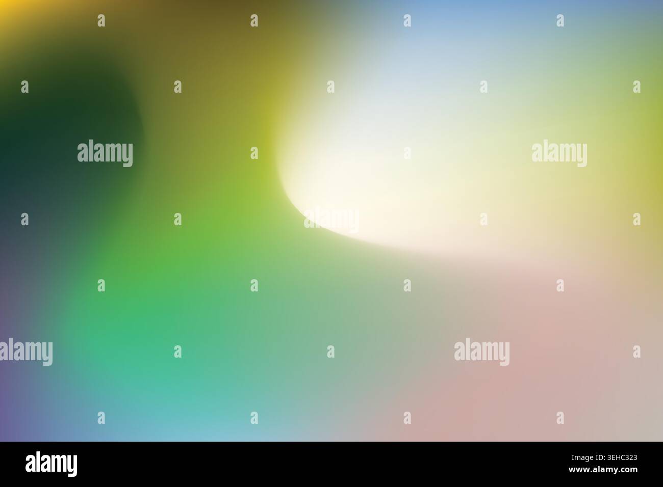 Spring Morning Soft Color Mesh Gradient Backdrop Stock Vector