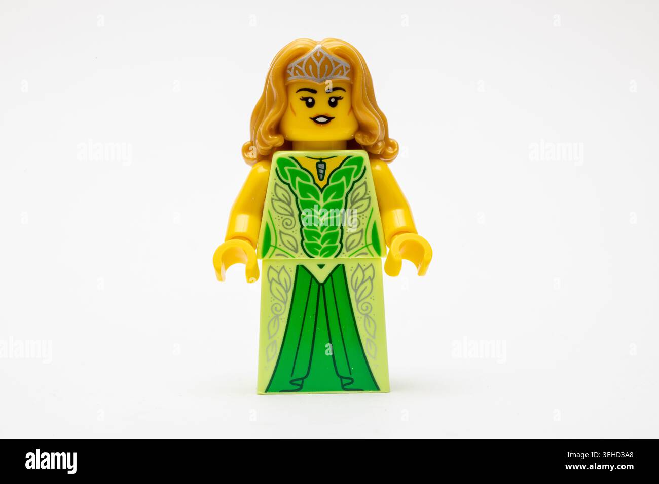 lego green dress hi-res stock photography and images All