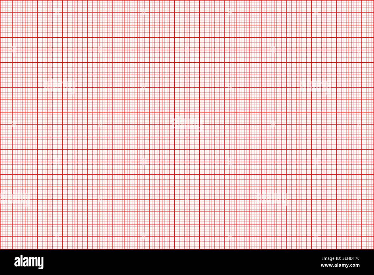 Seamless blueprint grid pattern, mathematical square coordinate paper texture . Stock Vector