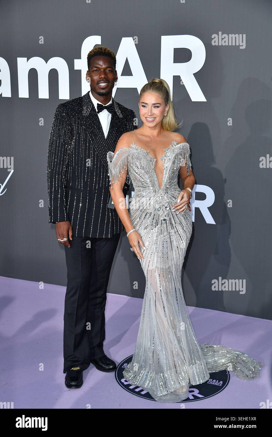 Paul Pogba and Zulay Pogba attend the amfar Gala 2026 presented by ...