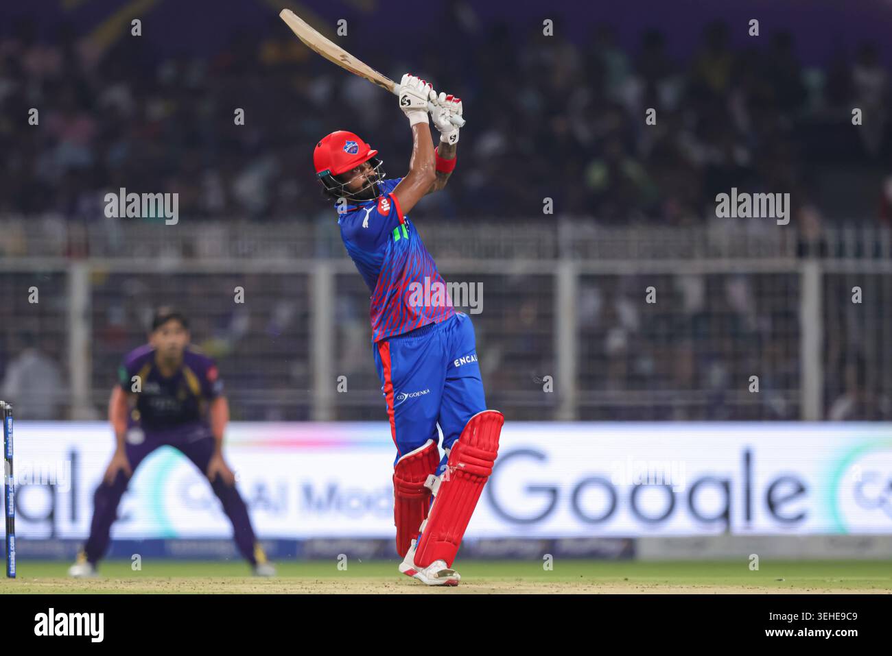 KL Rahul of Delhi Capitals in action during the Indian Premier League ...