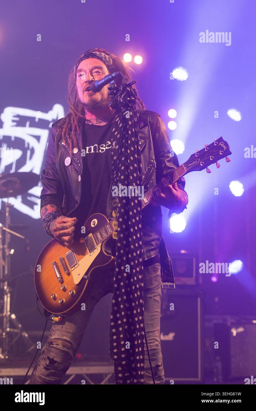 Walton upon Trent, UK, 24 May, 2026. The Wildhearts at Bearded Theory ...