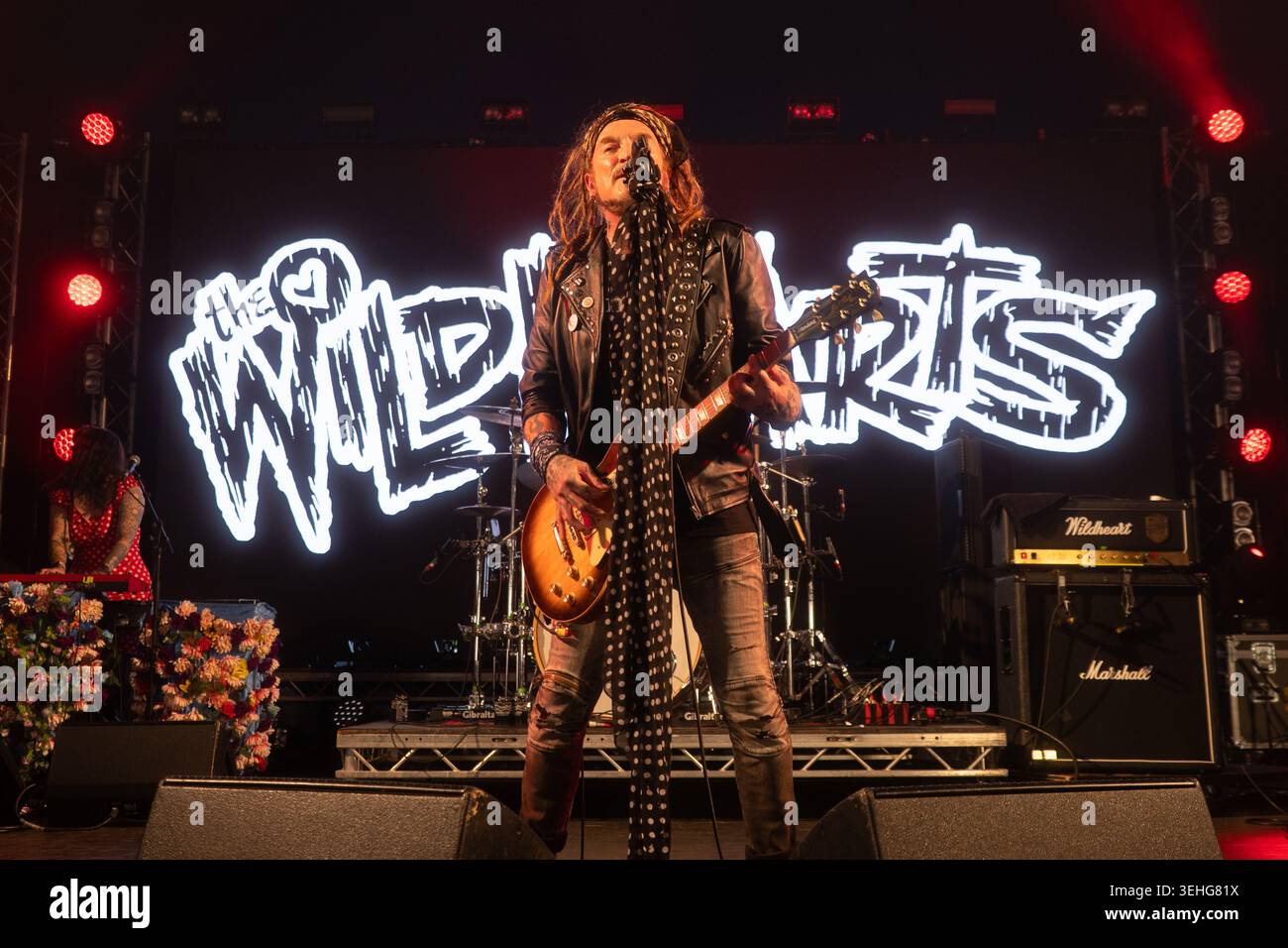 Walton upon Trent, UK, 24 May, 2026. The Wildhearts at Bearded Theory ...