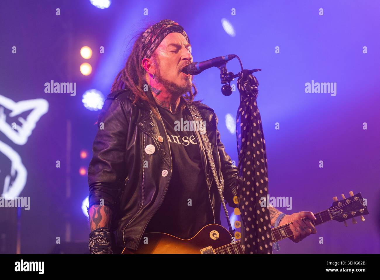 Walton upon Trent, UK, 24 May, 2026. The Wildhearts at Bearded Theory ...