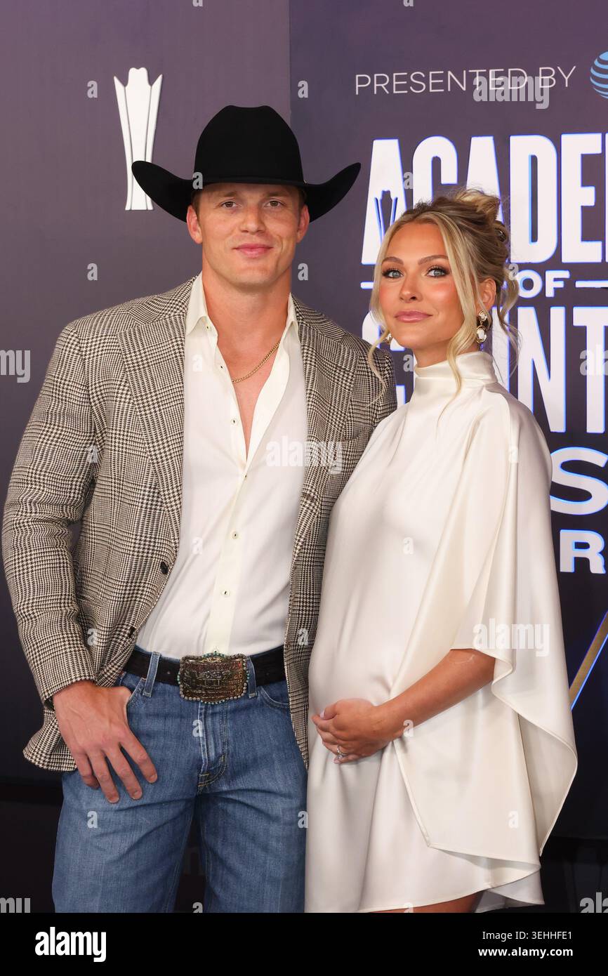 Hallie Rae Wilcox Parker McCollum and Hallie Rae McCollum attend the 61st Academy of ...