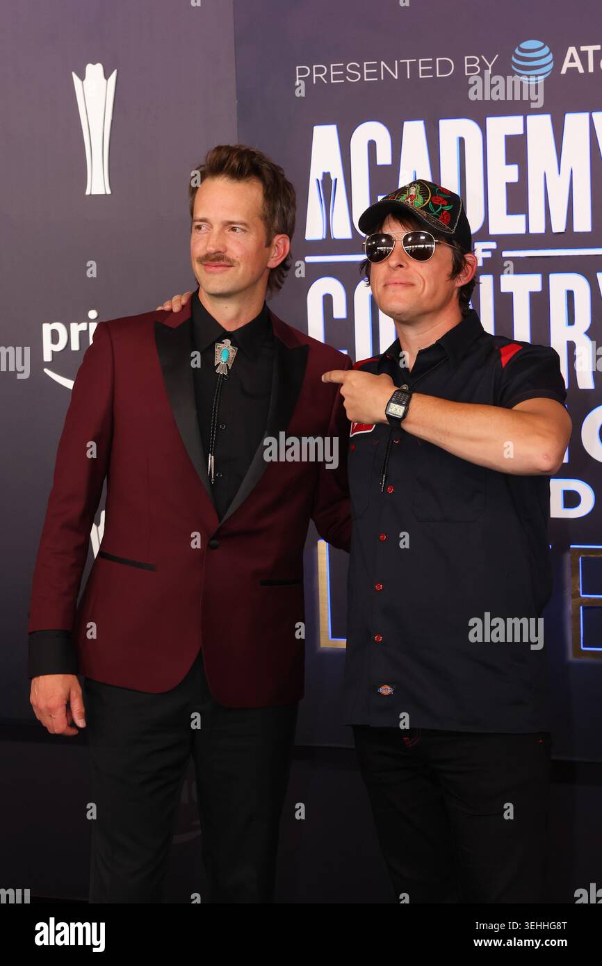 Tim Cofield Stephen Wilson Jr and Tim Cofield attend the 61st Academy of Country ...