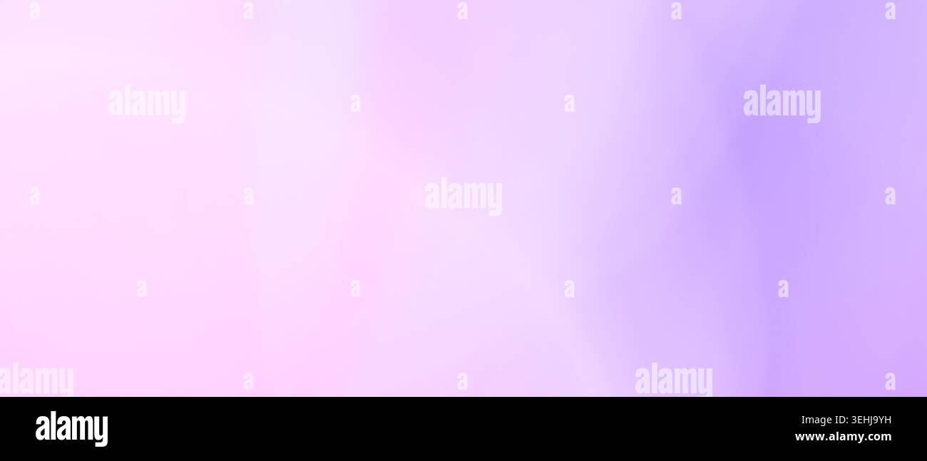 Soft pastel pink and purple gradient background with smooth blurred light effect Stock Photo