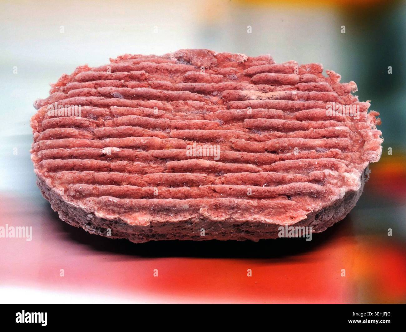 Frozen ground steak. Ground steak food Bsip 016941 035 Stock Photo - Alamy