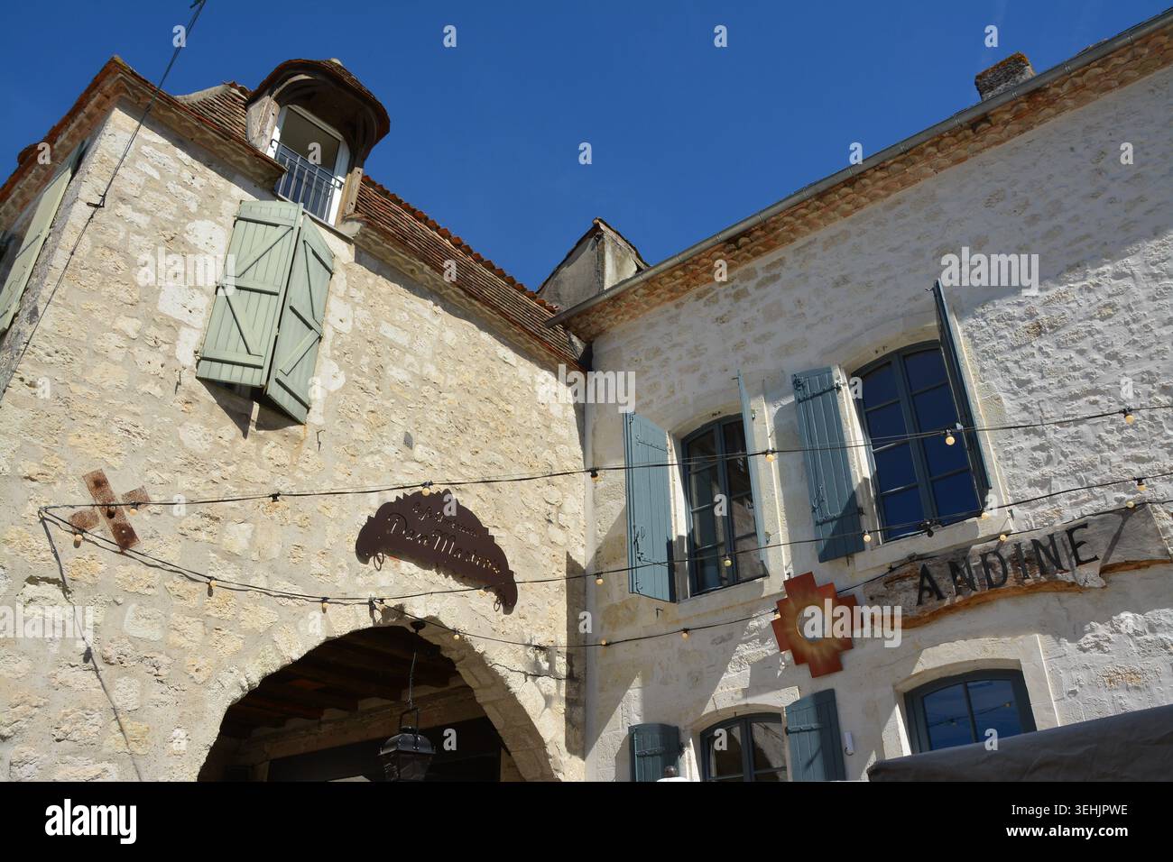 Historic Eymet, Perigord region, south western France. May 21st,2026 ...