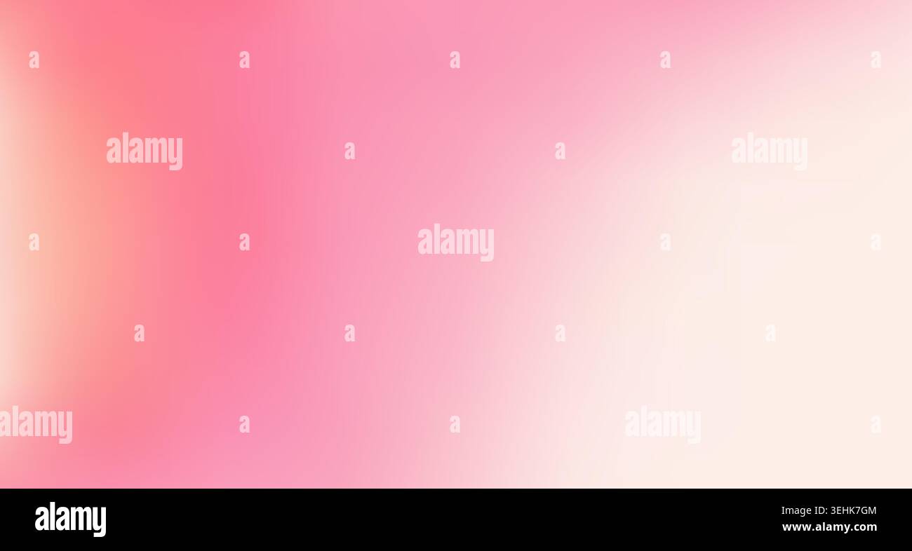 Light, delicate bg with pink, beige and yellow gradient Stock Vector