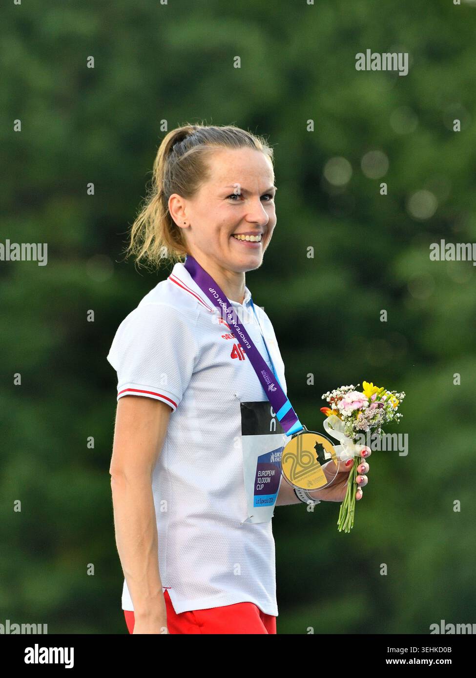 IPA85065435 - Elzbieta Glinka (POL) during COPPA EUROPA 10000m ...