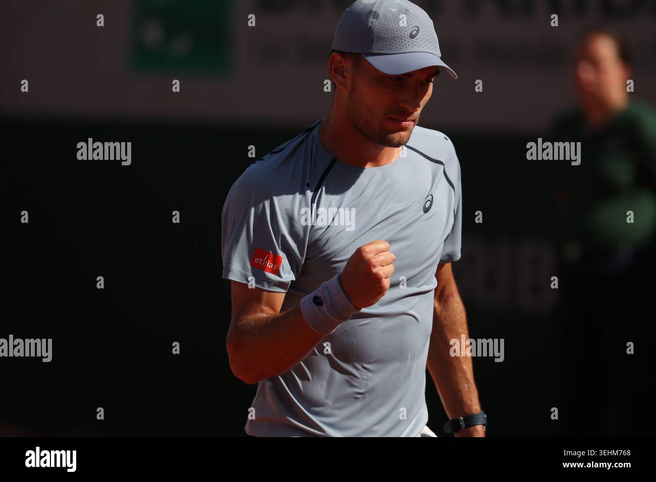 Collignon Roland Garros Belgian Raphael Collignon and pictured in action during a first round ...