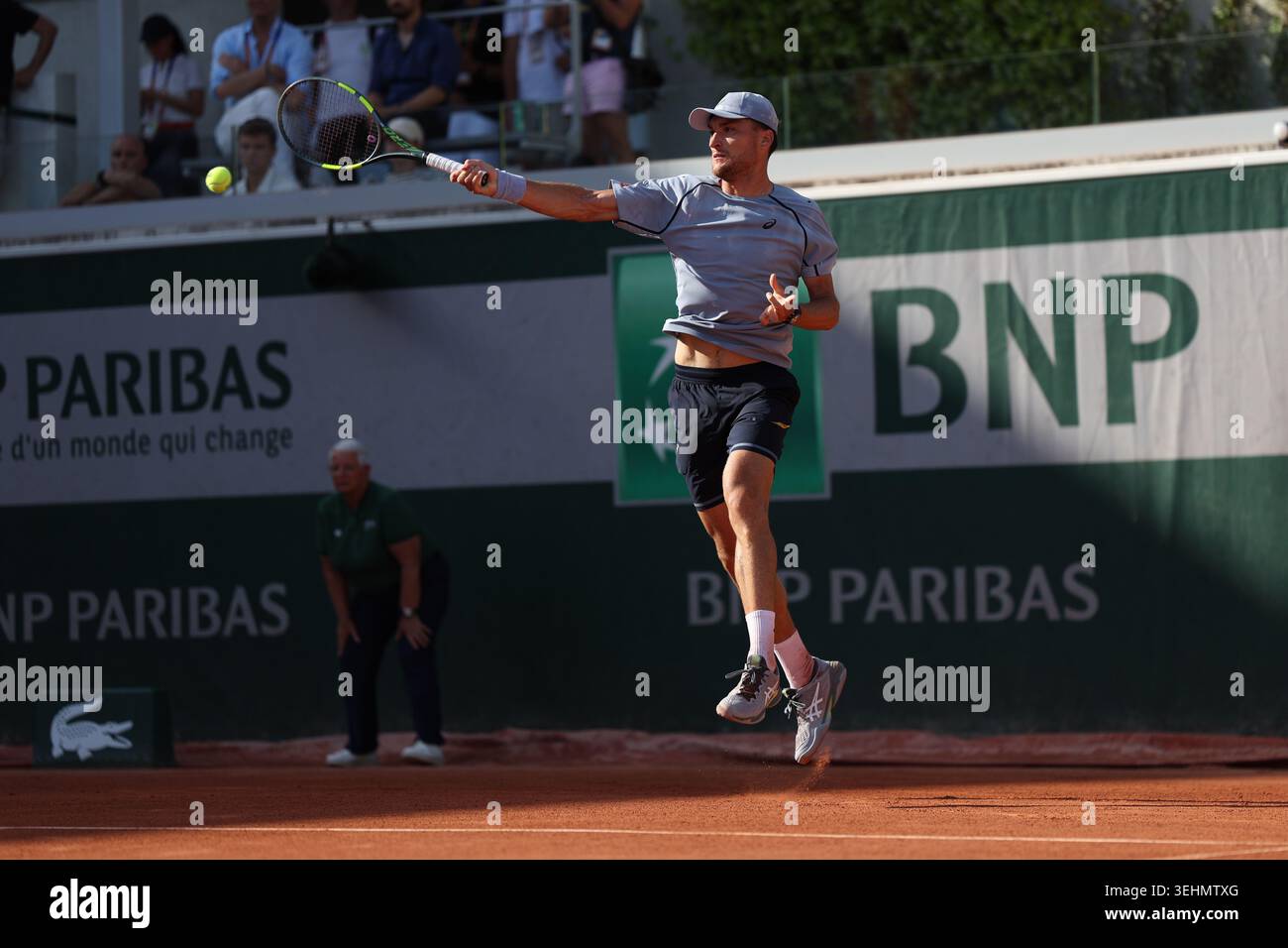 Collignon Roland Garros Belgian Raphael Collignon and pictured in action during a first round ...