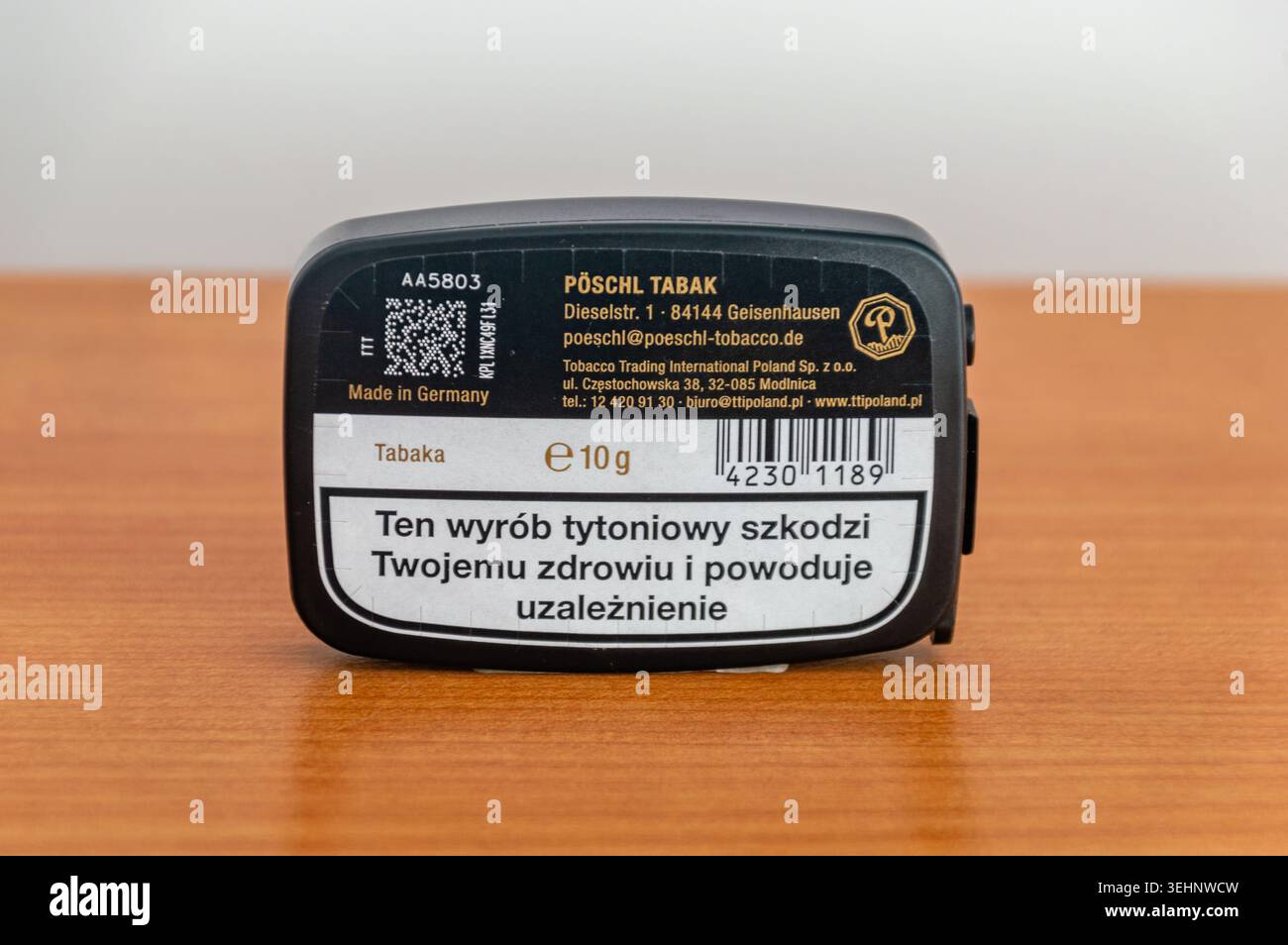 chewing tobacco in poland Poschl Snuff tobacco hi-res stock photography