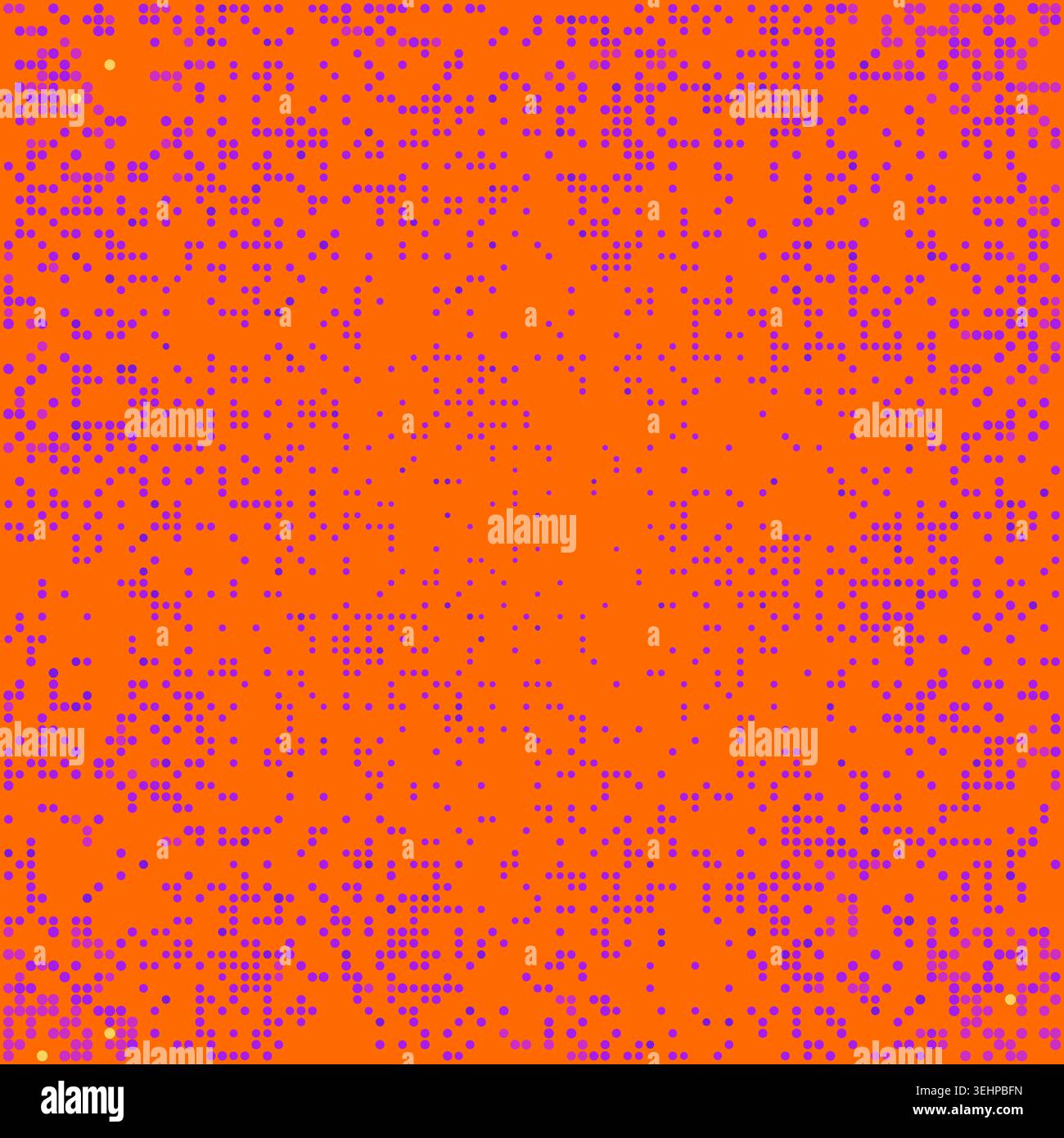 Abstract pixel pattern inspired by fintech and business technology Stock Vector