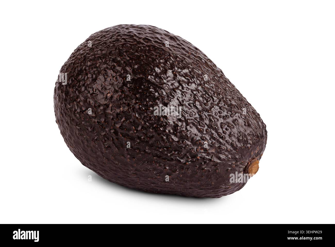 avocado isolated on white background close up Stock Photo