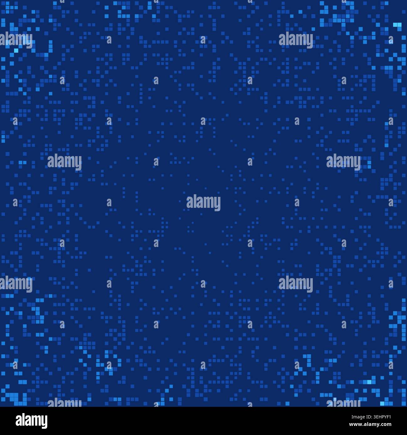 Abstract pixel pattern inspired by fintech and business technology Stock Vector