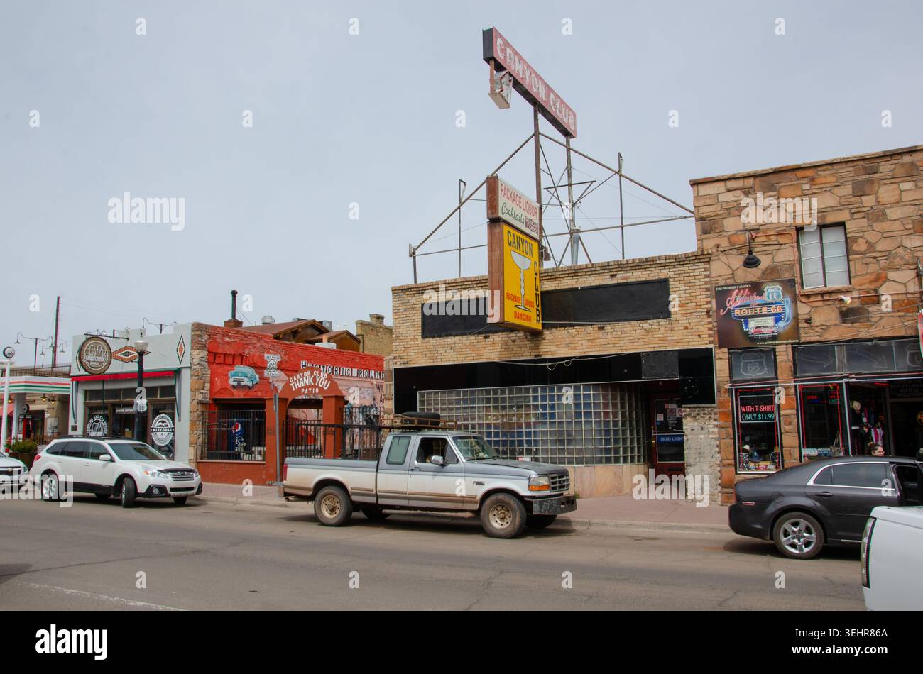 Williams arizona united route 66 hi-res stock photography and