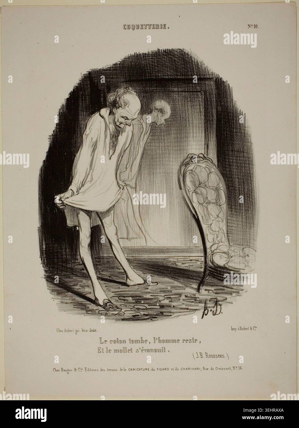 The Cotton Gown Falls, Man Remains, and the Calf Fades by Honoré ...