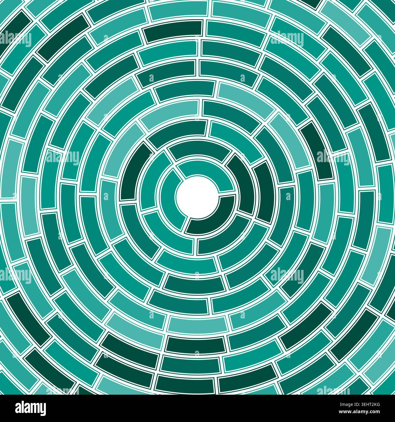 Segments centered. Abstract pattern. Solid cells in frame. Heavy weight. Medium padding. Modern vector illustration. Stock Vector