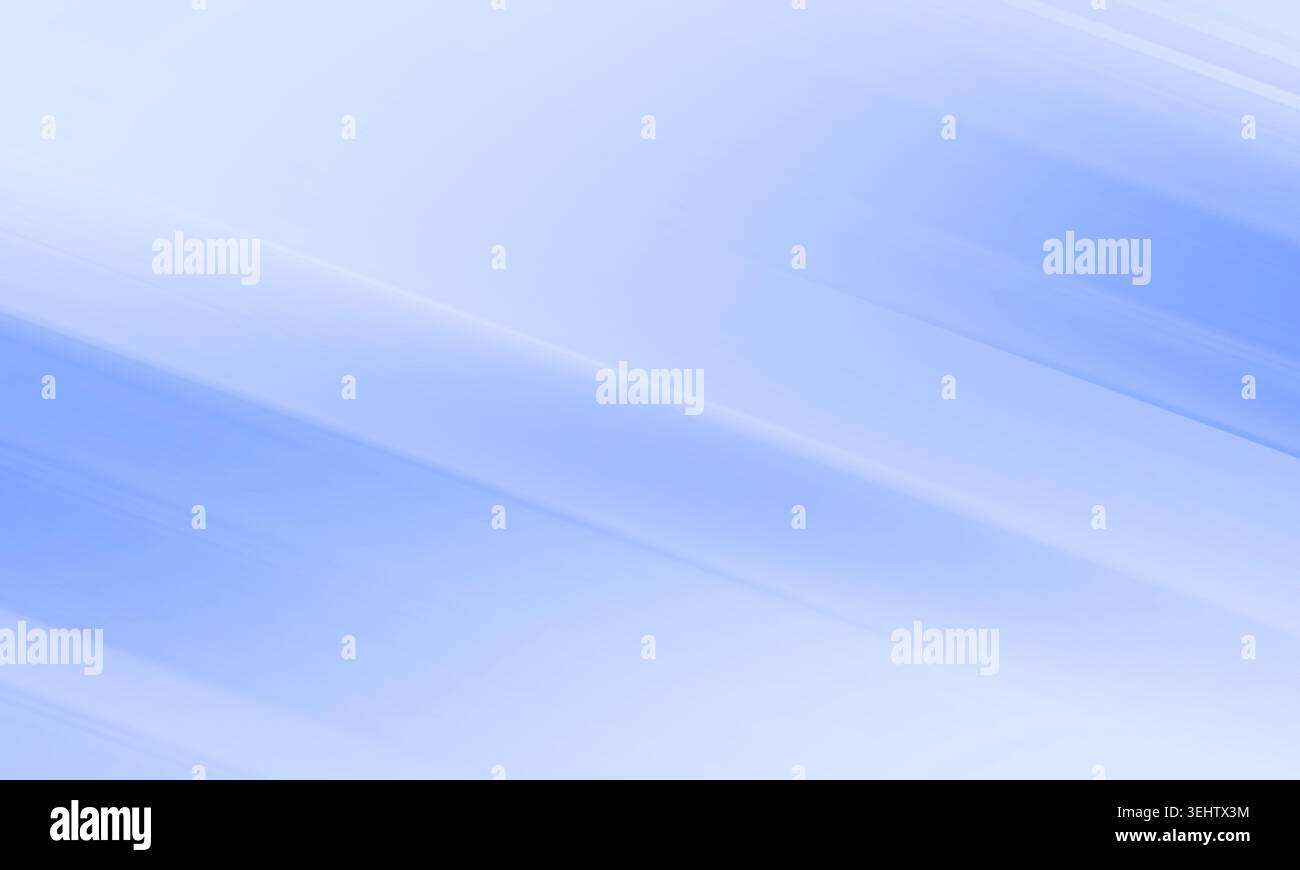 Light blue gradient background showing soft diagonal motion blur creating a modern, clean, and empty backdrop Stock Photo