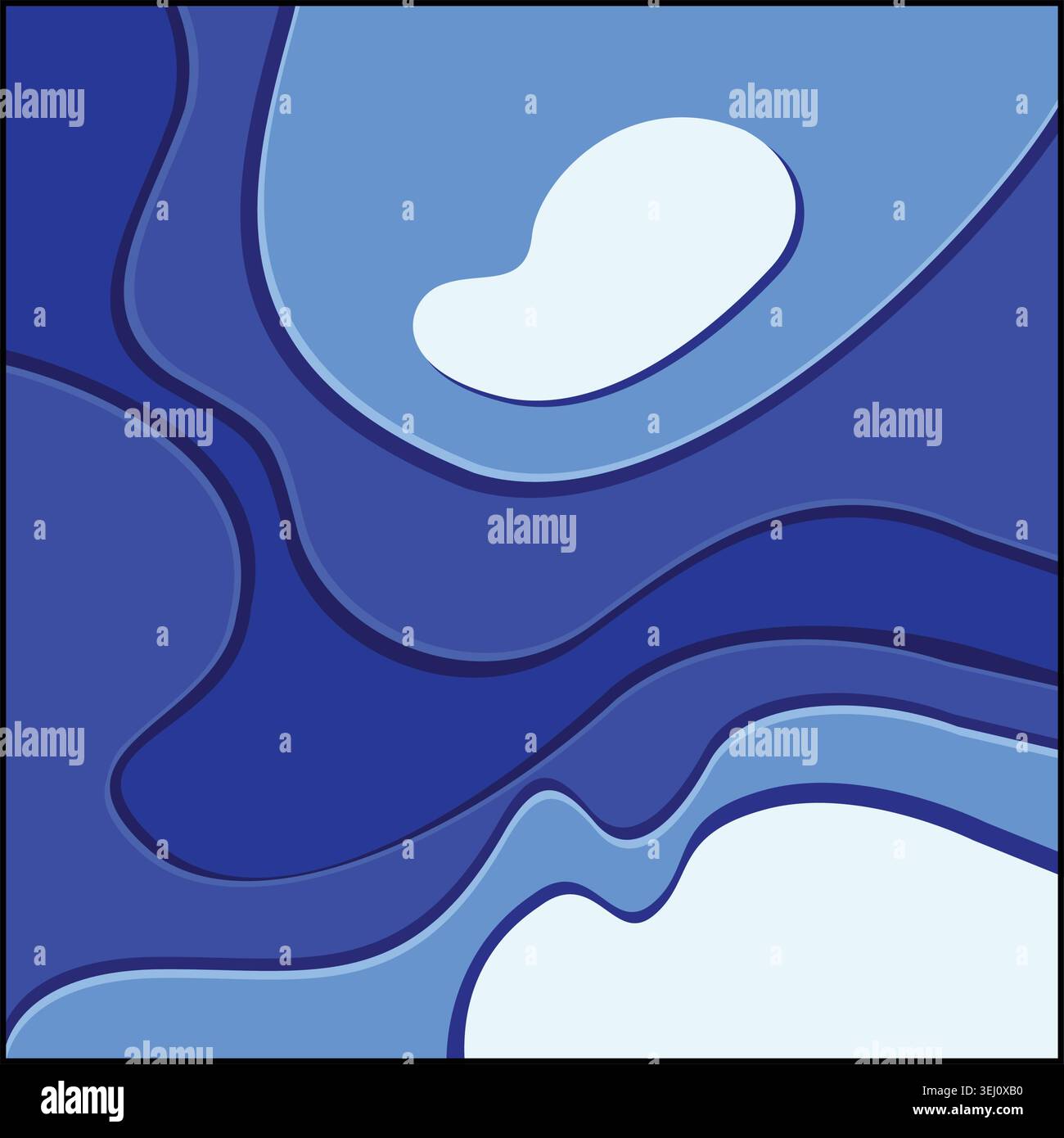 Gradient Modern Map Background Layered contour flow background hi-res stock photography and images - Alamy