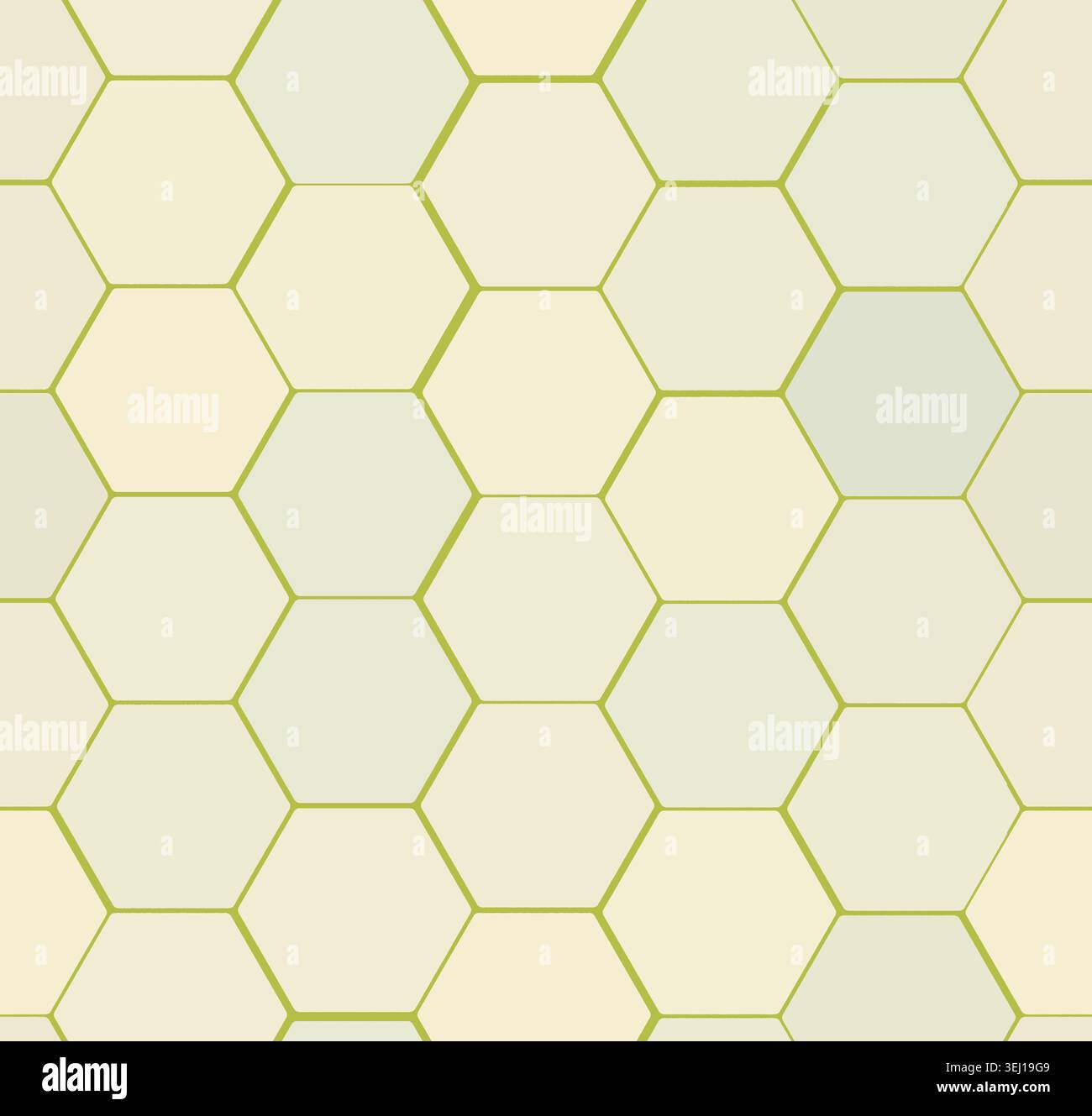 Abstract geometric honeycomb seamless pattern drawing mosaic texture background front view Stock Photo