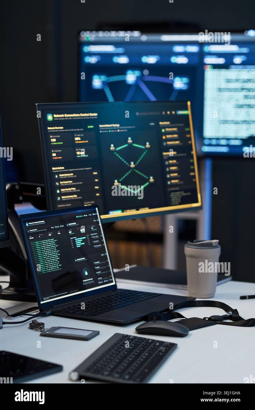 Cybersecurity dashboard hi-res stock photography and images - Alamy