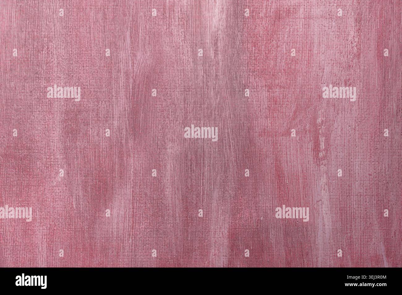 Pink painted artistic canvas background texture Stock Photo