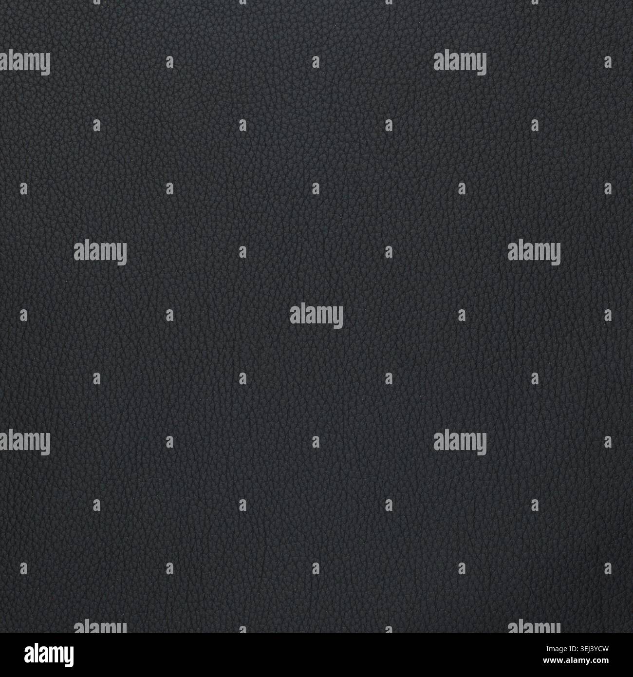 Natural qualitative black leather texture. Close up Stock Photo