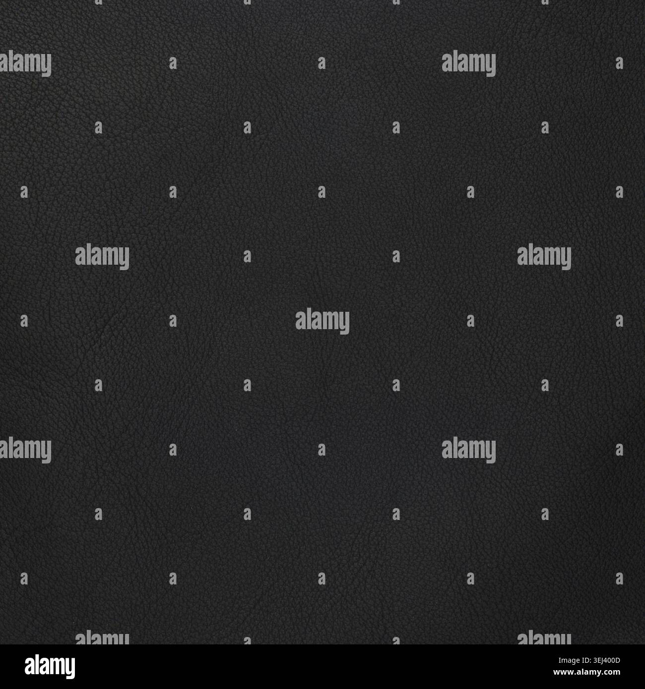 Natural qualitative black leather texture. Close up Stock Photo