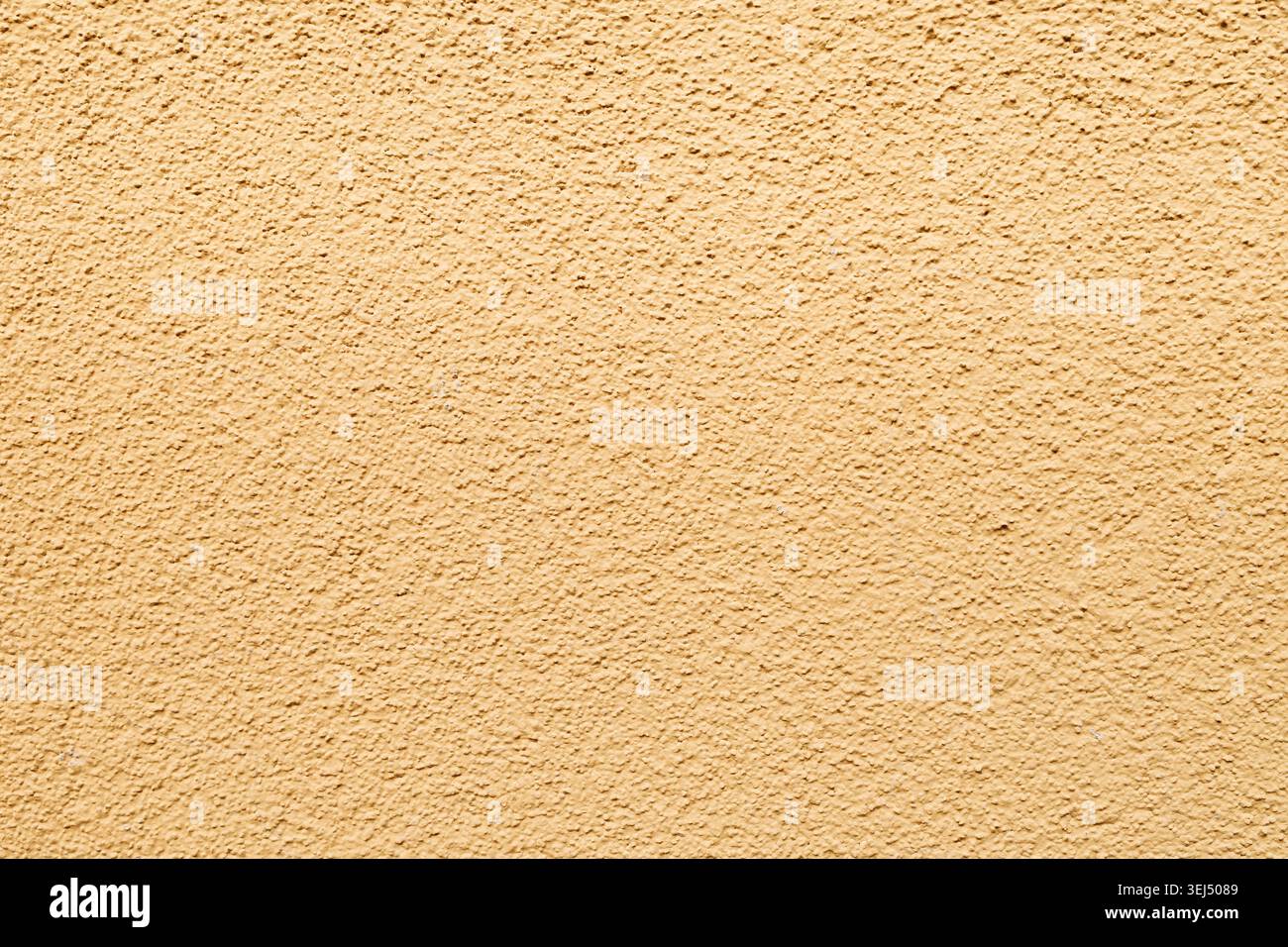 Textured Beige Stucco Wall Surface Stock Photo
