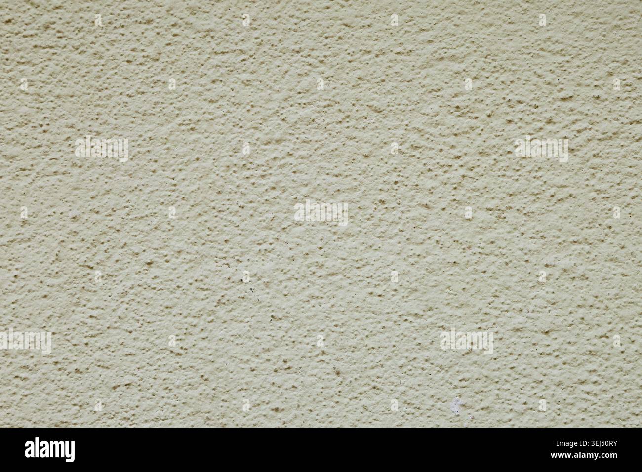 Light beige stucco wall texture, close-up. Stock Photo