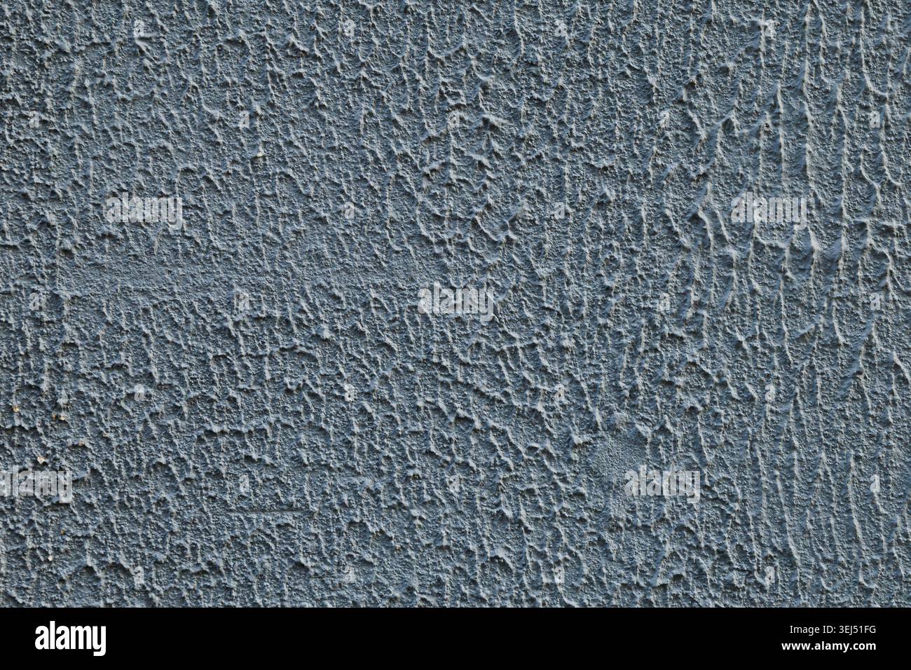 Coarse Textured Grey Plaster Wall Stock Photo