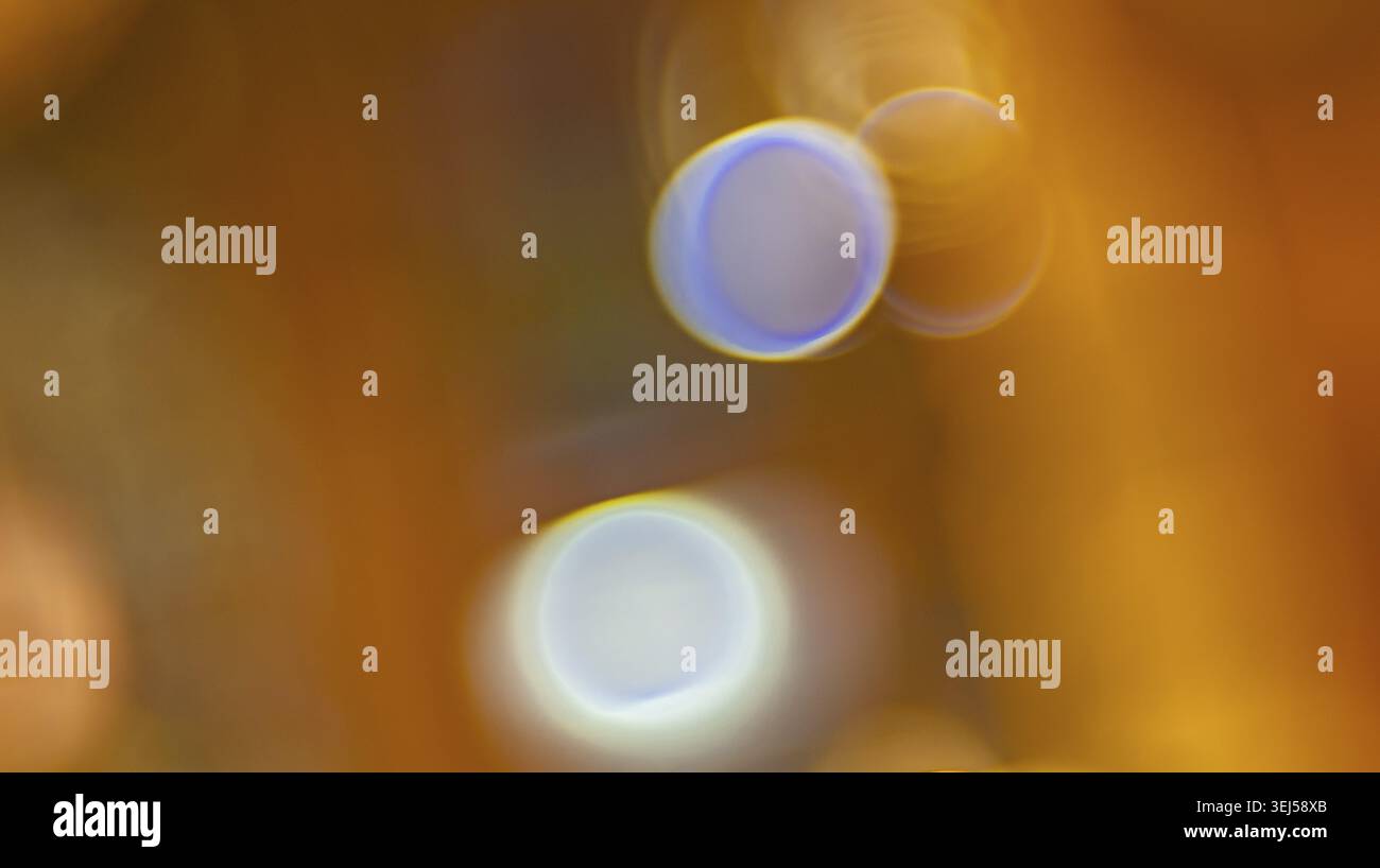 Decofused Abstract Reflections Bubble Background Design Stock Photo