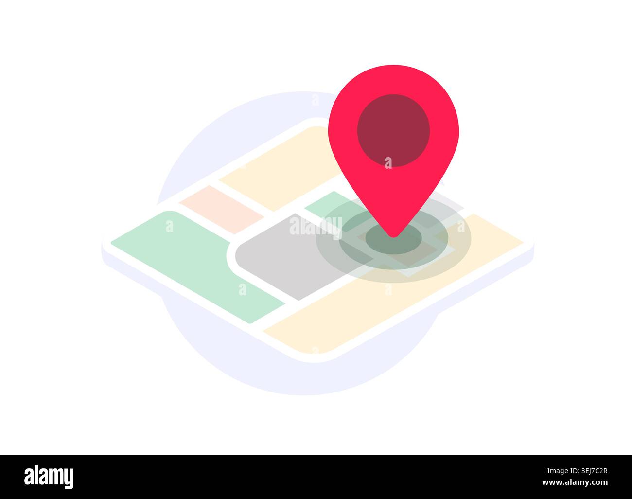 Store locator with business location and service area map in digital ...