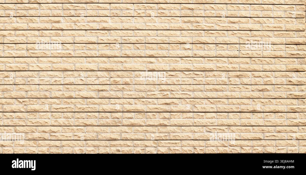 wall background beige pastel light color wide angle pattern mock up space Stock Photo
