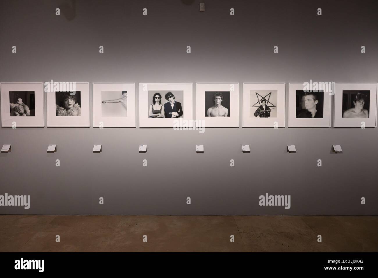 Rome, Italy. 28th May, 2026. A series of photographs is on display at the press preview of Robert Mapplethorpe's photography exhibition named “The Forms of Beauty” at Ara Pacis Museum in Rome (Italy) on May 28, 2026. Credit: Insidefoto/Alamy Live News Stock Photo