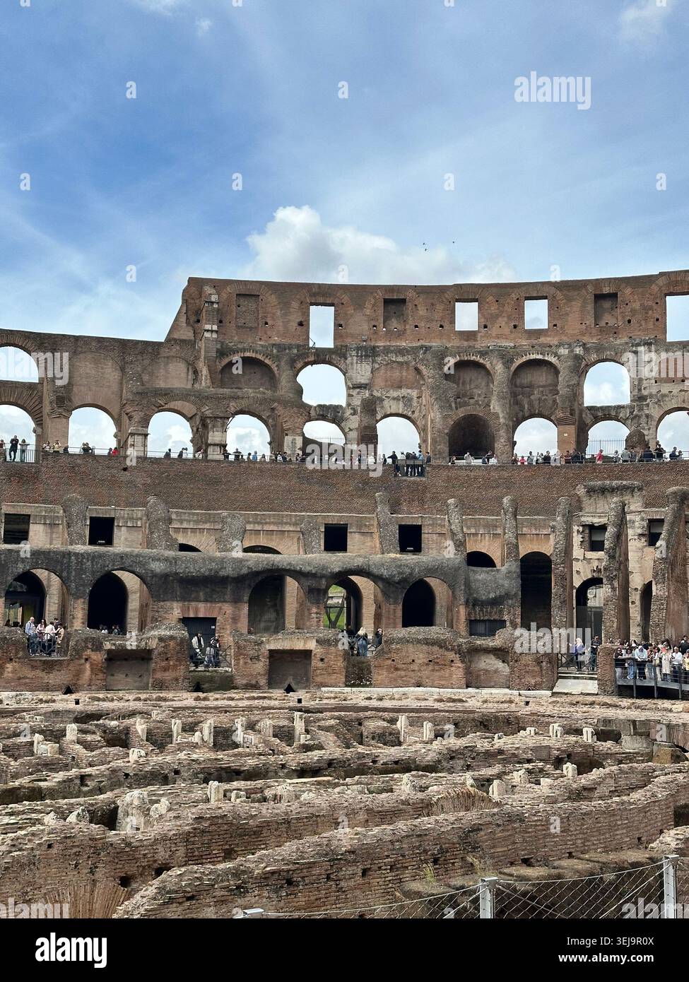 The Colosseum in Rome, Italy, captured from different angles ...
