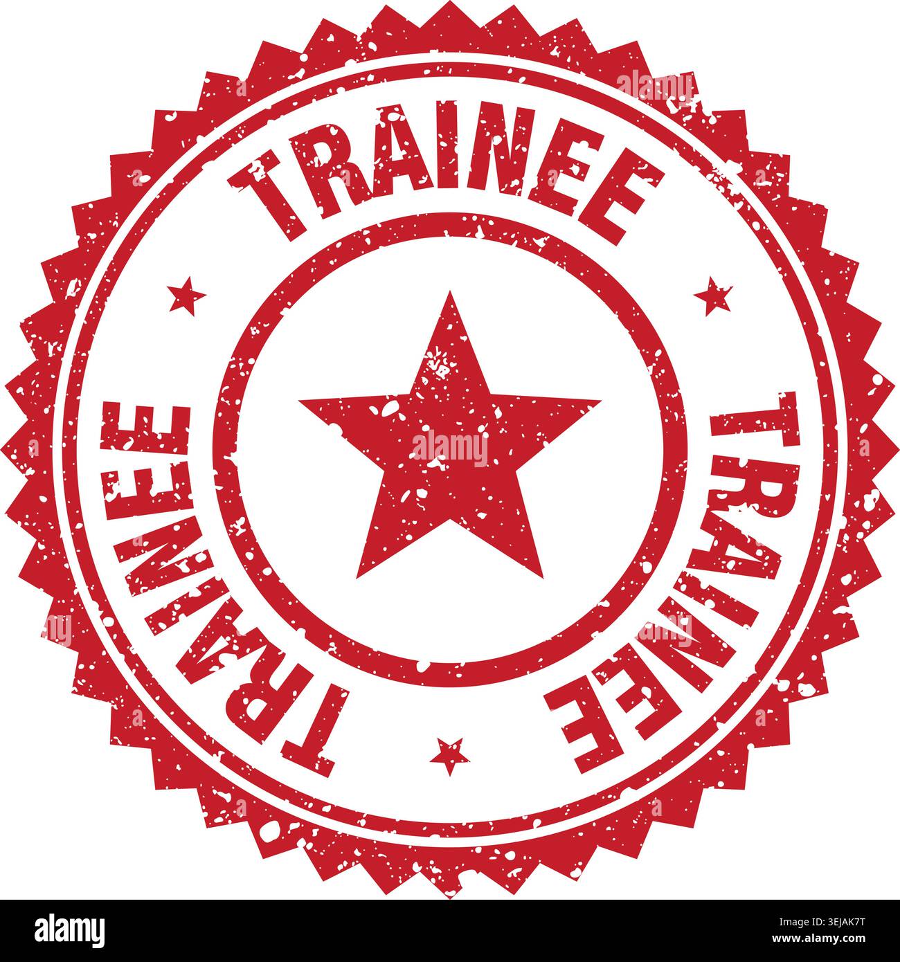 trainee stamp. trainee red grunge round stamp Stock Vector
